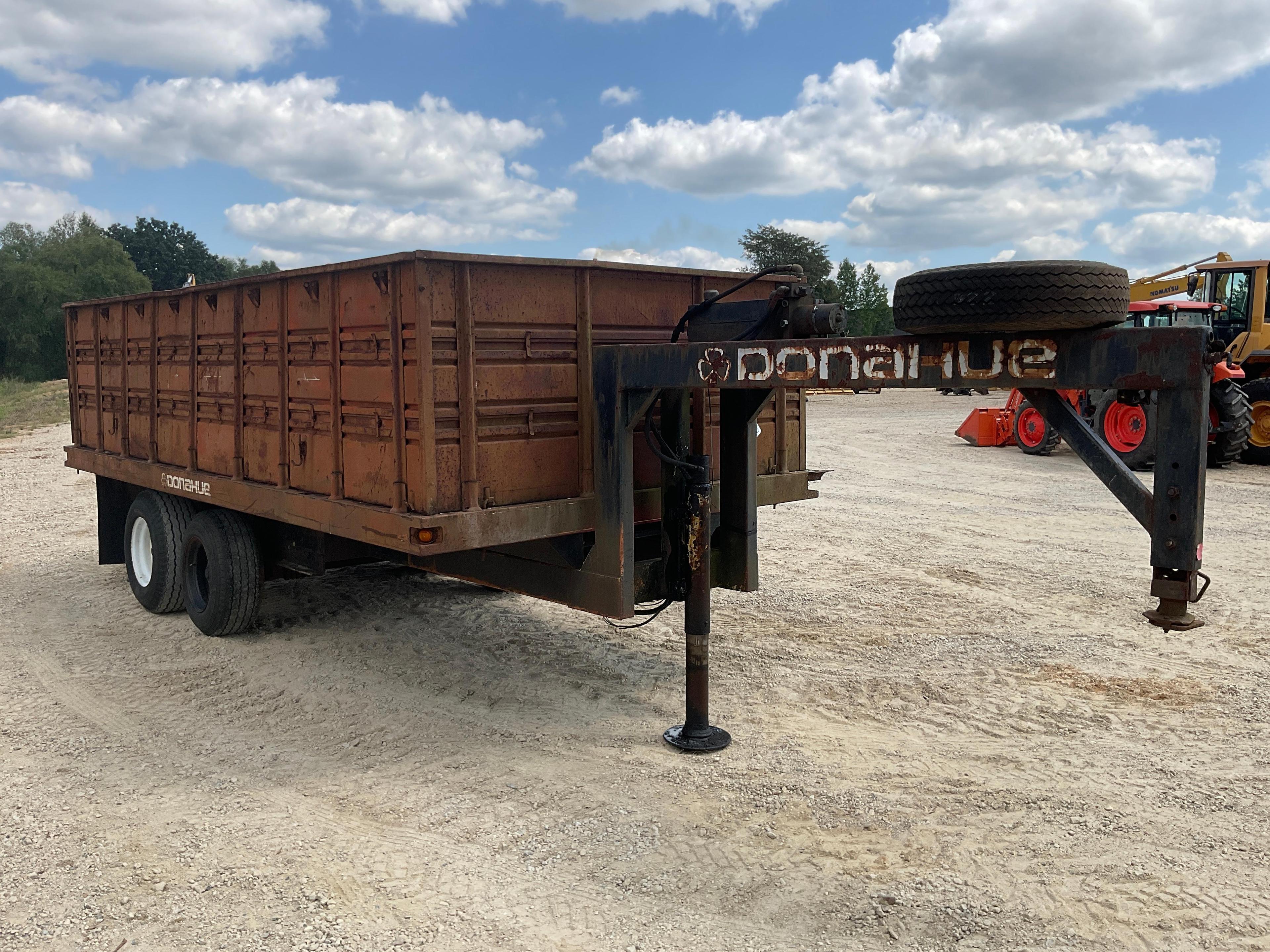 Donahue Gooseneck Dump Trailer