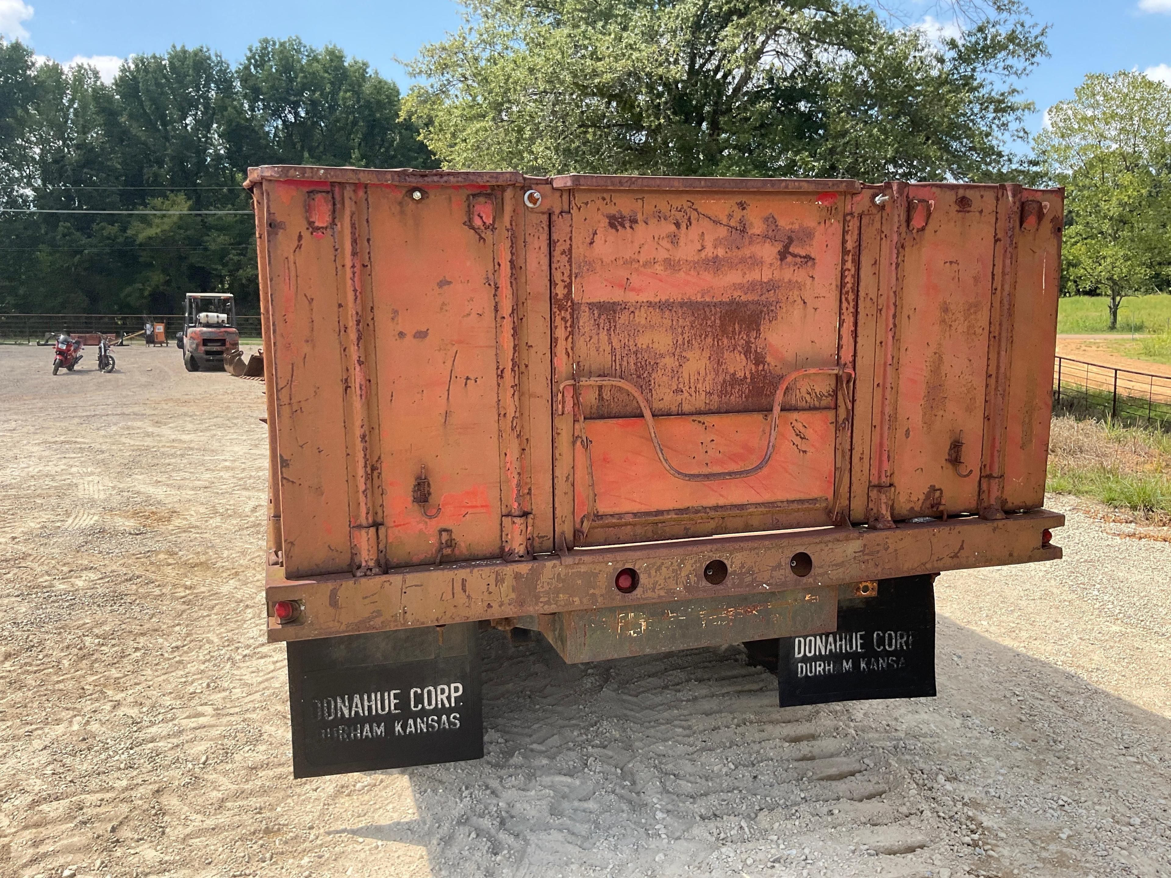 Donahue Gooseneck Dump Trailer