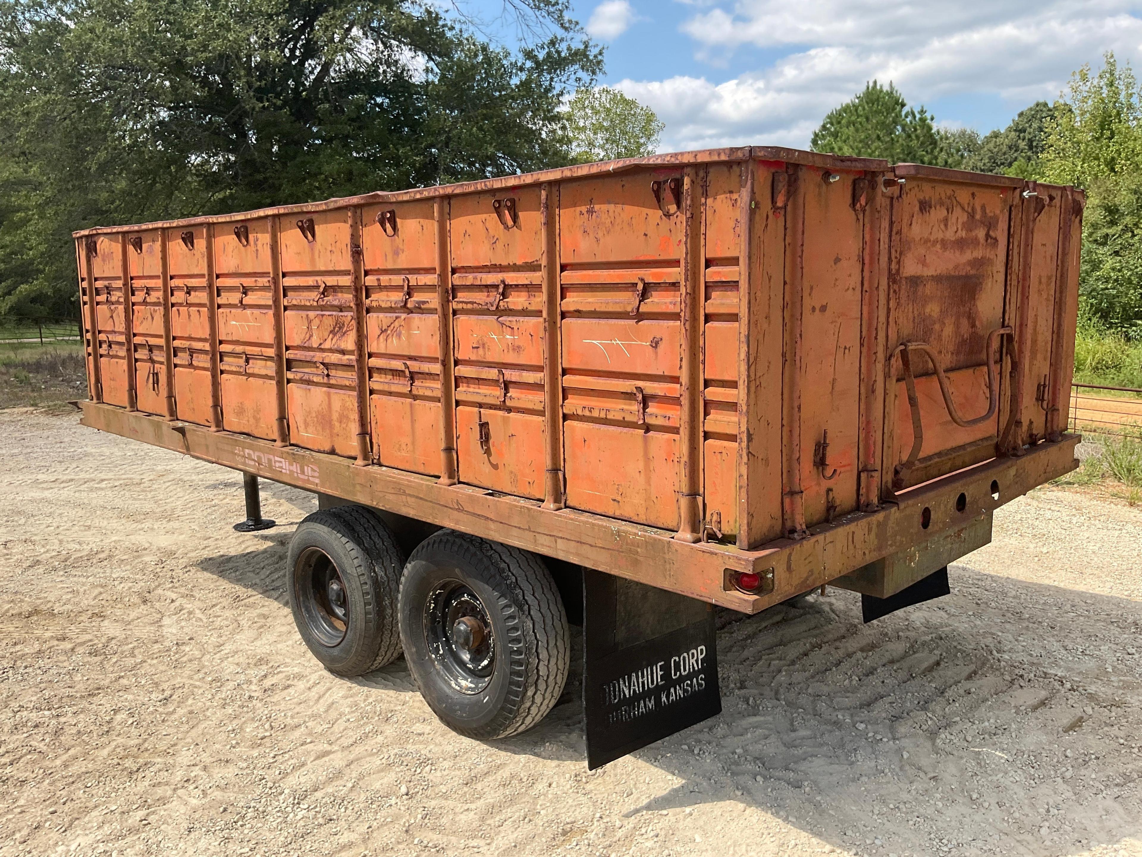 Donahue Gooseneck Dump Trailer