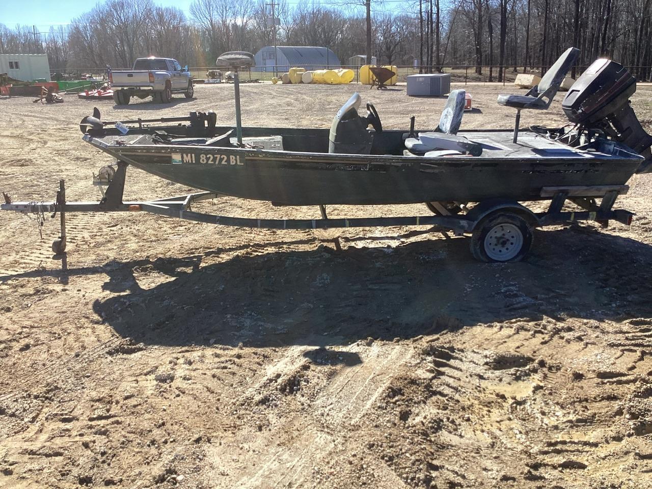 Bass Tracker Boat