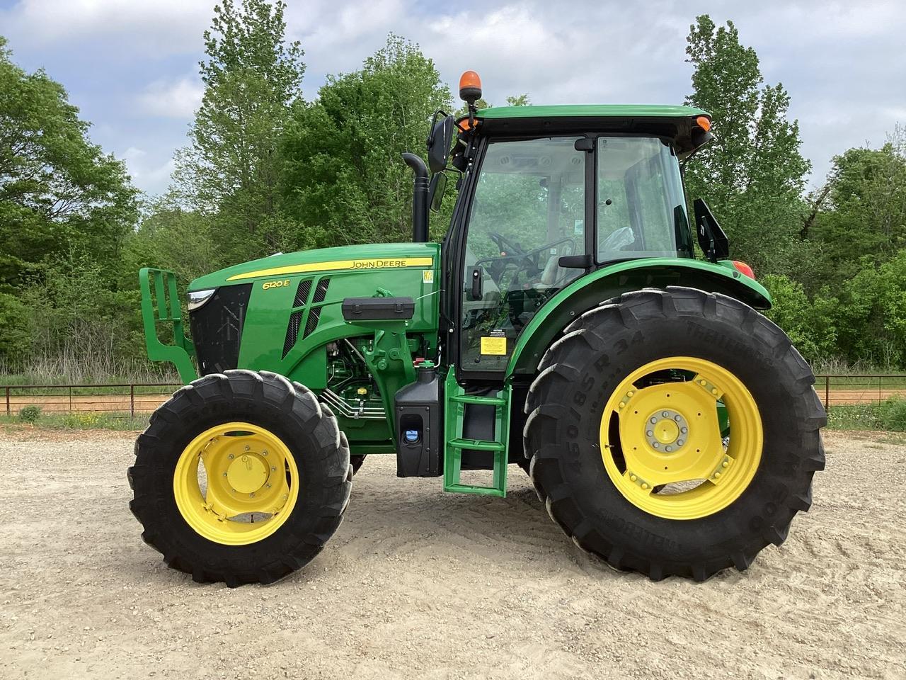 2023 John Deere 6120E Tractor MFWD Loader Ready