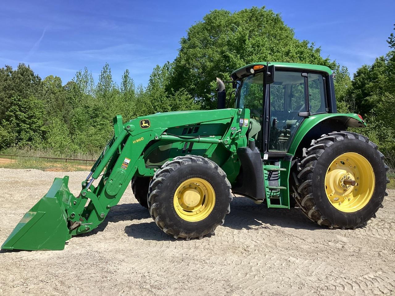 John Deere 6150M MFWD Tractor W/ JD H360 Front Loader