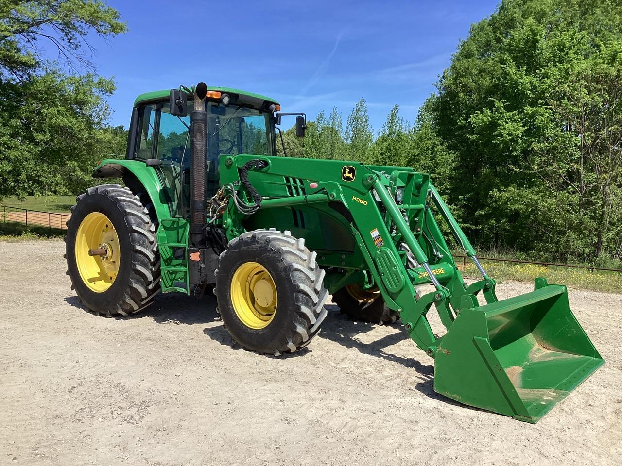 John Deere 6150M MFWD Tractor W/ JD H360 Front Loader