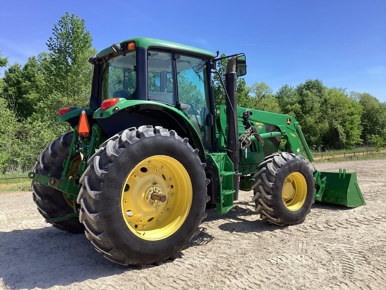 John Deere 6150M MFWD Tractor W/ JD H360 Front Loader