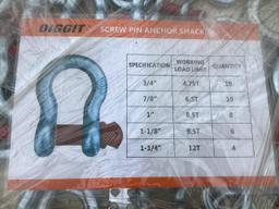 Diggit Screw Pin Anchor Shackles