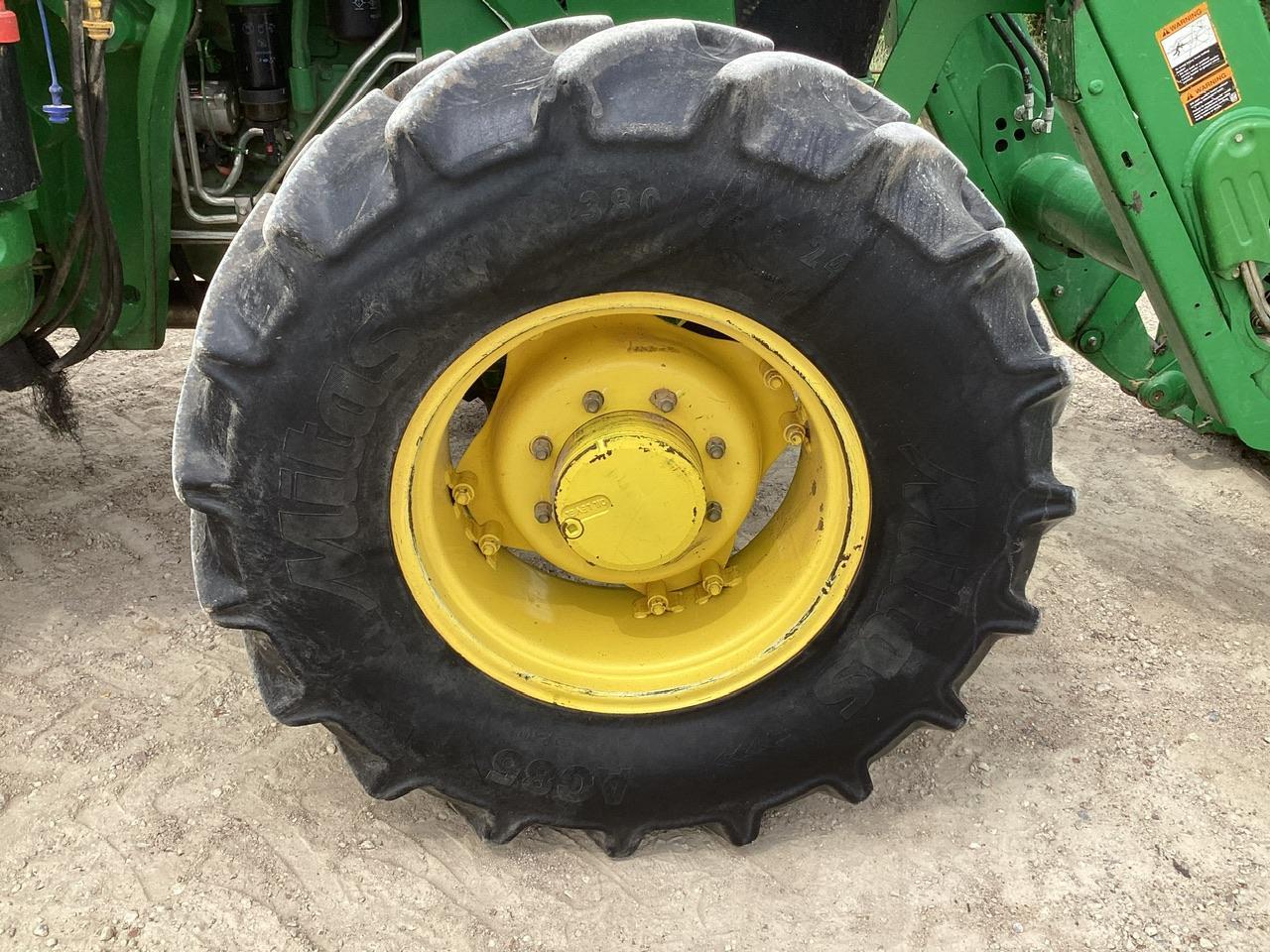 2021 John Deere 6105E Tractor W/ JD H310 Loader