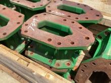 Crate of John Deere Combine Spacers