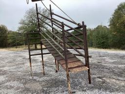 18 Wheeler Cattle Load Out Chute