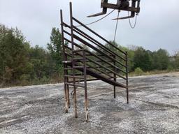 18 Wheeler Cattle Load Out Chute