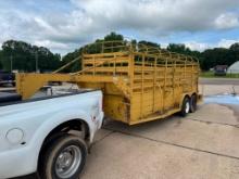 W-W Gooseneck Stock Trailer