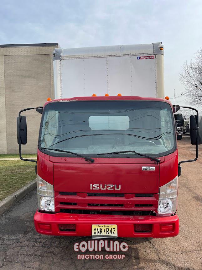 2015 ISUZU NPR BOX TRUCK WITH ROLL UP DOOR /LIFT GATE