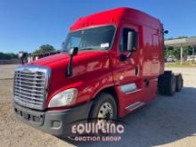 2017 FREIGHTLINER CASCASDIA  CA125SLP TANDEM AXLE MIDROOF SLEEPER