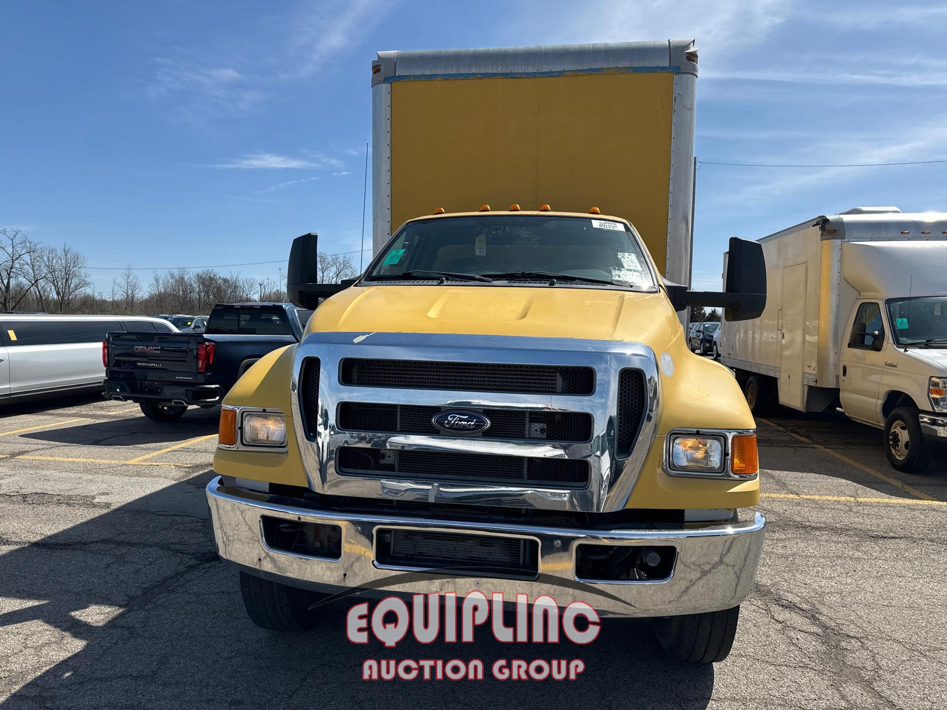 2013 FORD F-750 BOX TRUCK