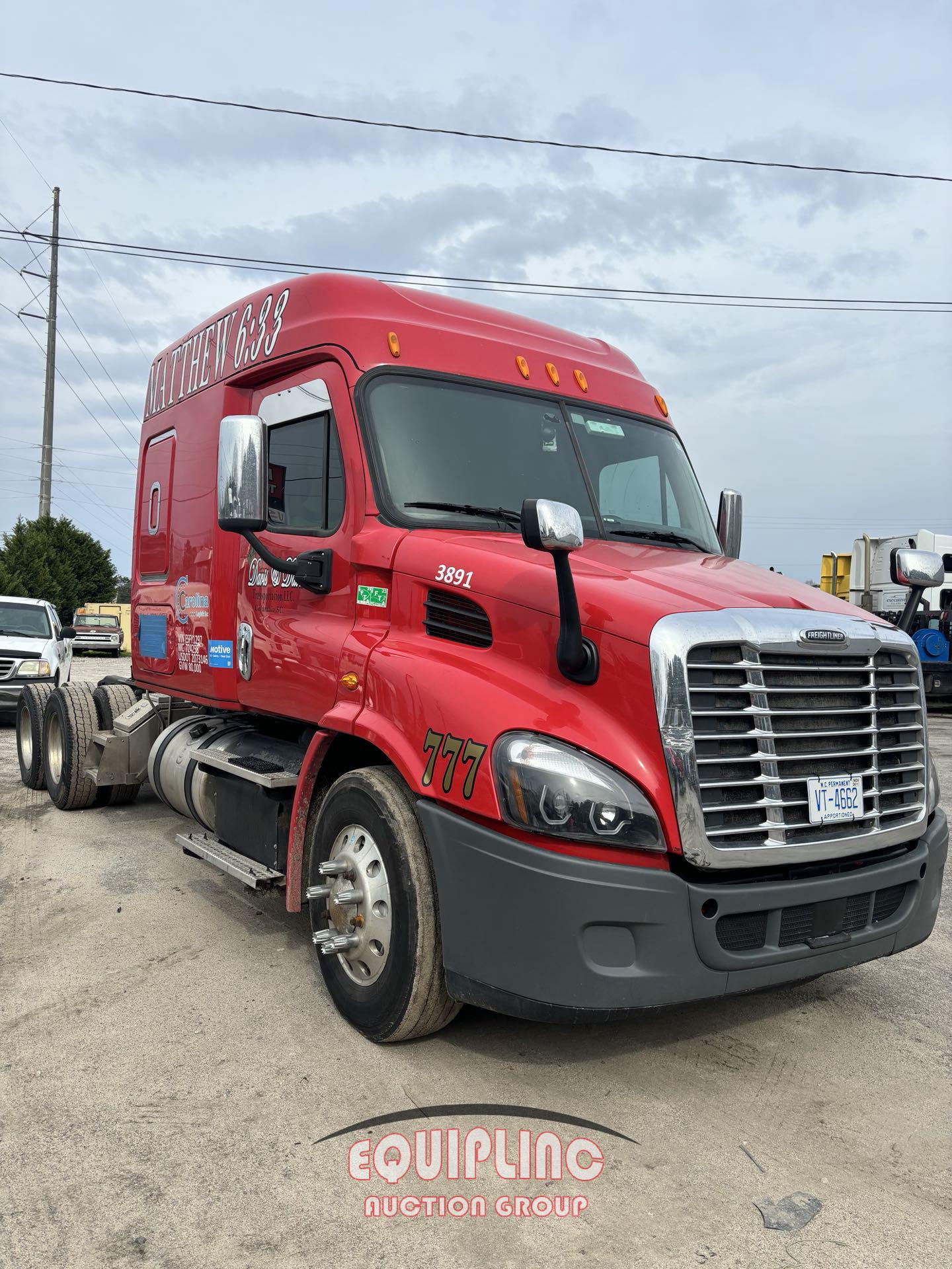 2014 FREIGHTLINER PX113064S TANDEM AXLE SLEEPER
