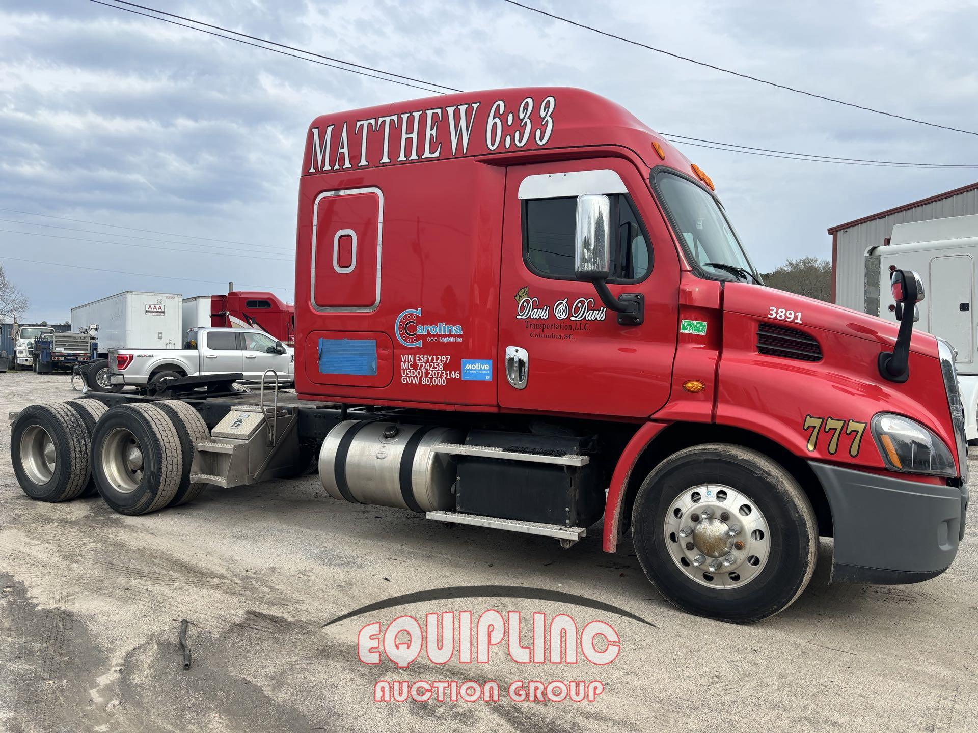 2014 FREIGHTLINER PX113064S TANDEM AXLE SLEEPER