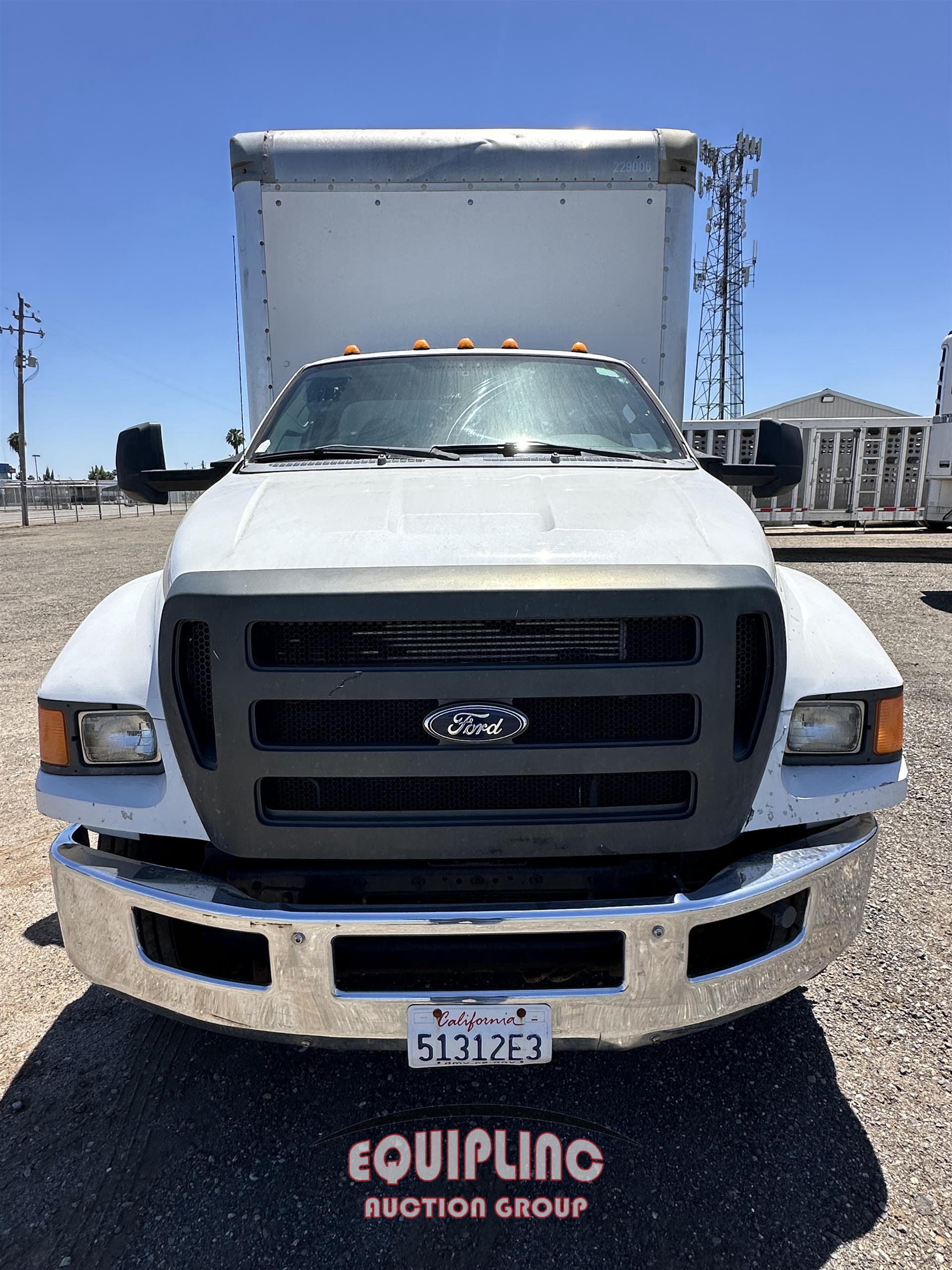 2012 FORD F750 26FT CDL REQUIRED BOX TRUCK