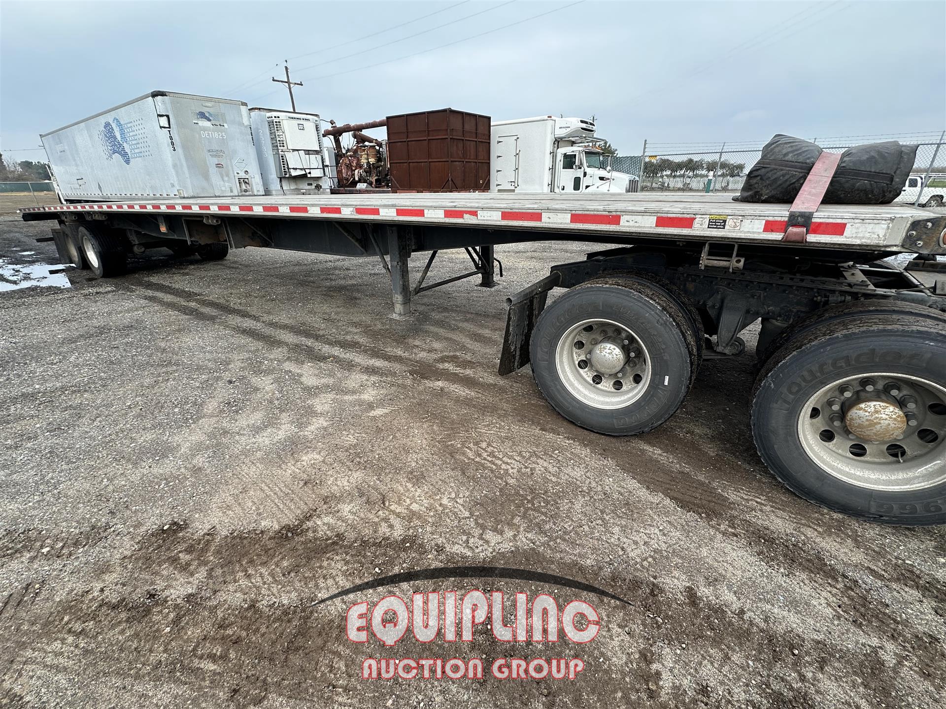 2019 FONTAINE 53X102 FLATBED TRAILER WITH SLIDING REAR AXLE