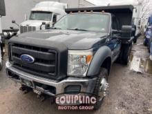 2011 FORD F-550 SINGLE AXLE DUMP TRUCK