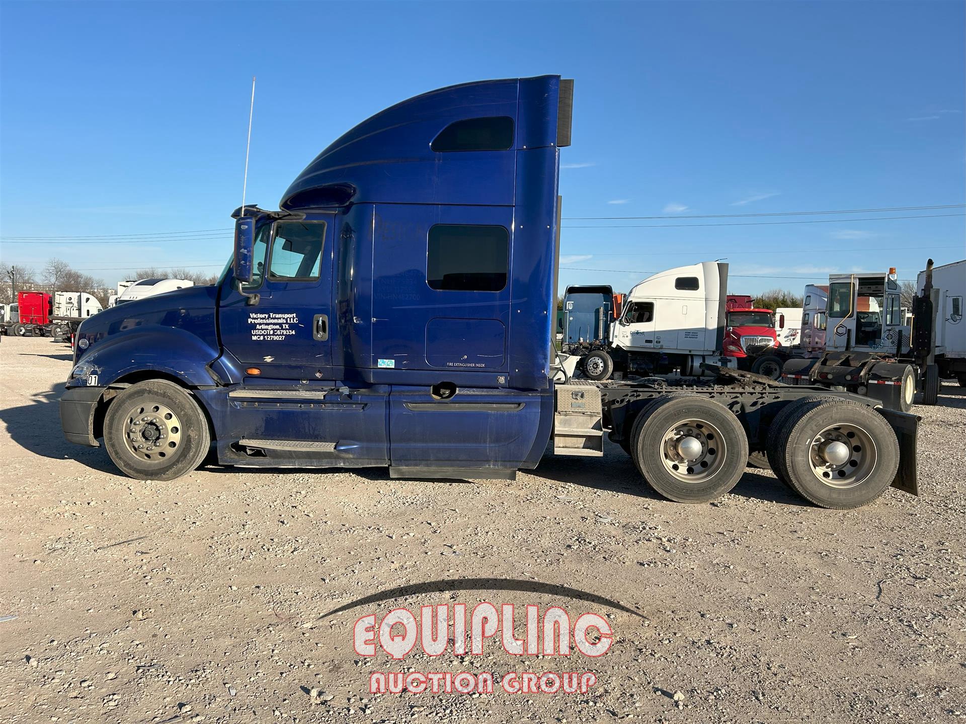 2017 INTERNATIONAL PROSTAR TANDEM AXLE SLEEPER