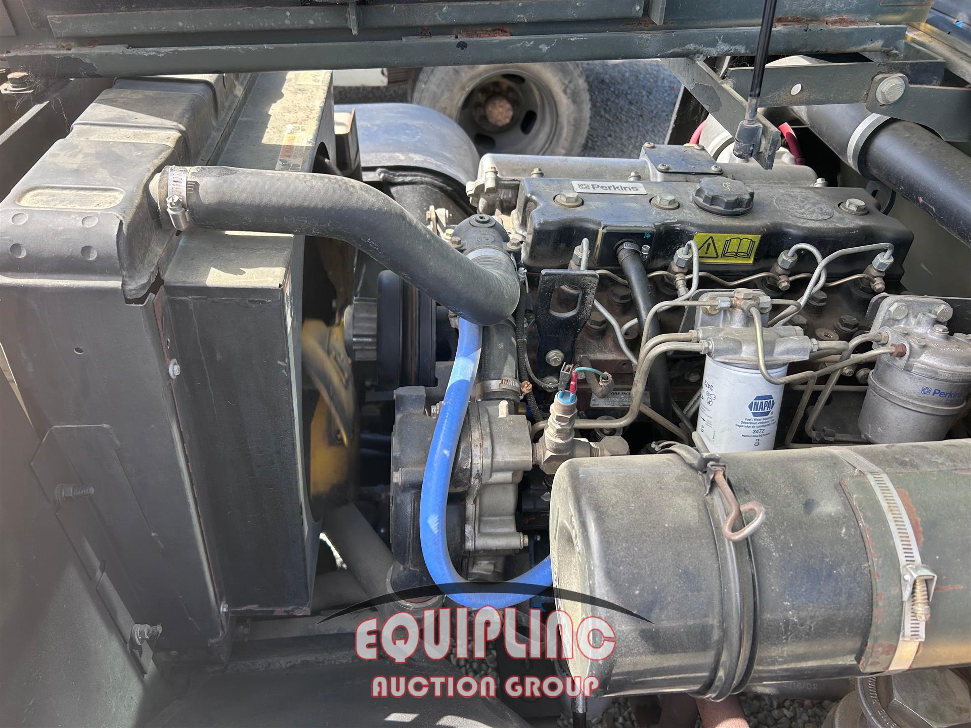 2004 HYSTER H155XL FORKLIFT