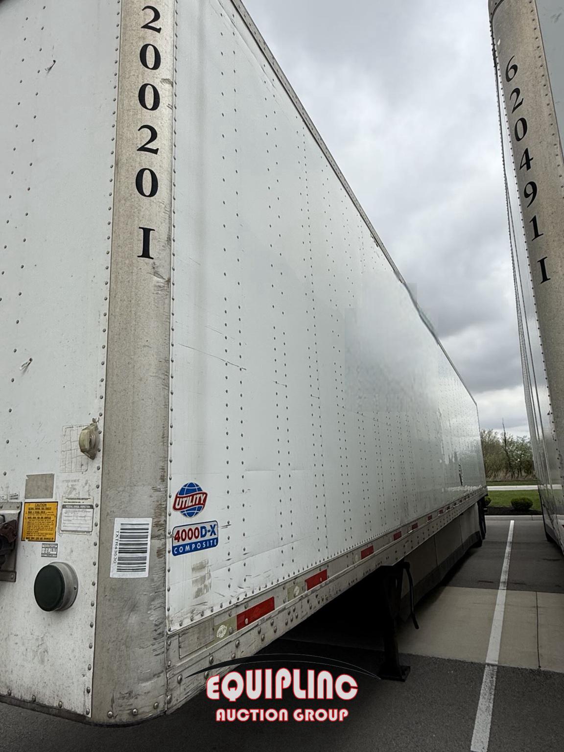 2010 UTILITY 53X102 DRY VAN TRAILER