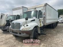 2005 INTERNATIONAL 4400 24FT BOX TRUCK WITH LIFT AXLE