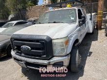 2012 FORD F550 UTILITY TRUCK