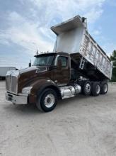 2016 KENWORTH T880 TRI AXLE DUMP TRUCK