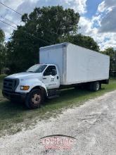 2015 FORD F750 BOX TRUCK