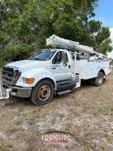 2008 FORD F650 BUCKET TRUCK