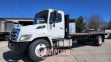 2017 HINO 268 NON CDL 26FT FLATBED TRUCK