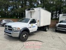 2017 DODGE RAM 5500 15' REEFER BOX TRUCK