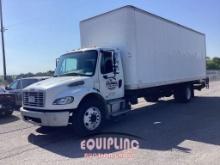 2017 FREIGHTLINER M2 26FT BOX TRUCK