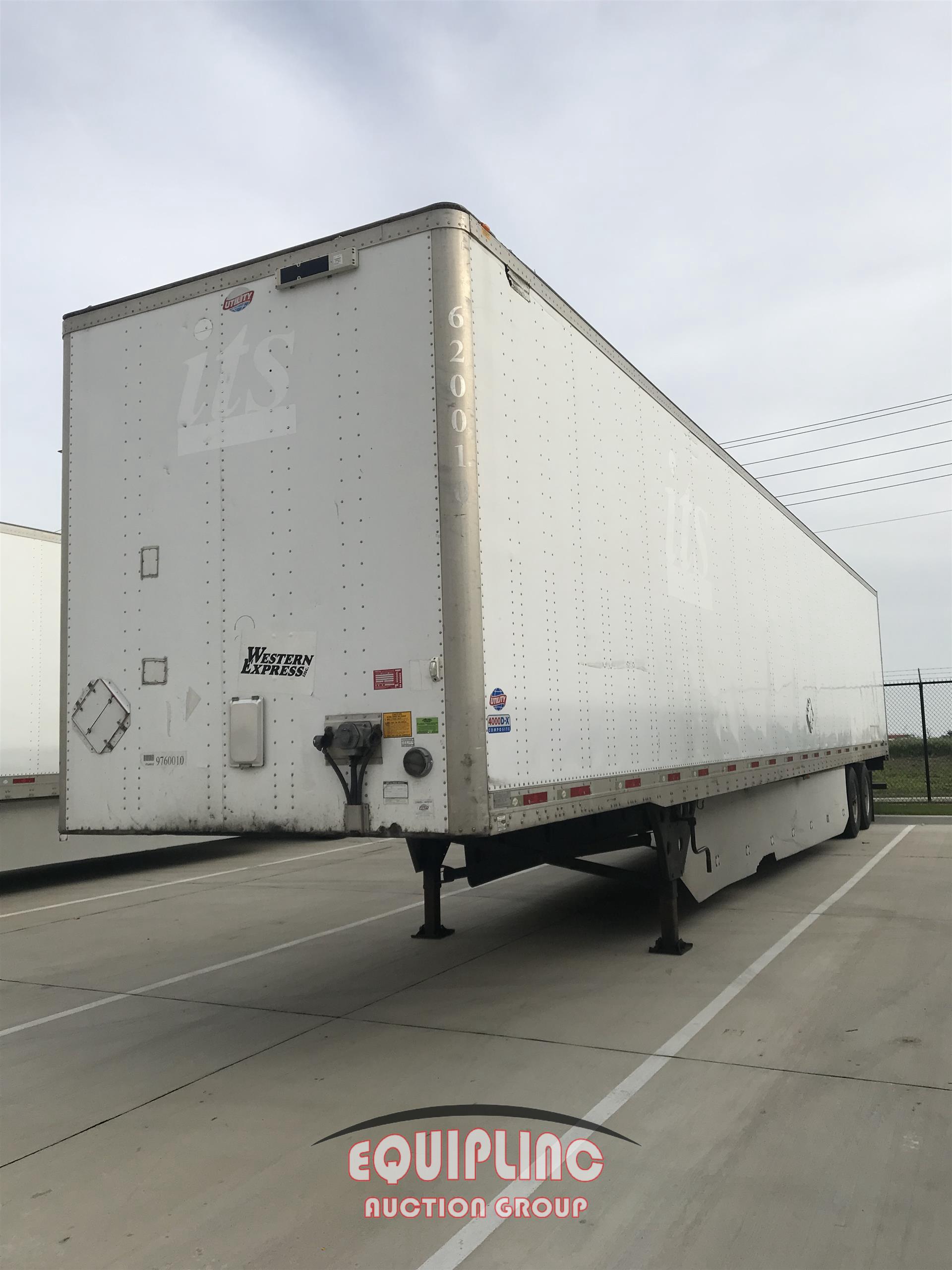 2010 UTILITY 53X102 DRY VAN TRAILER
