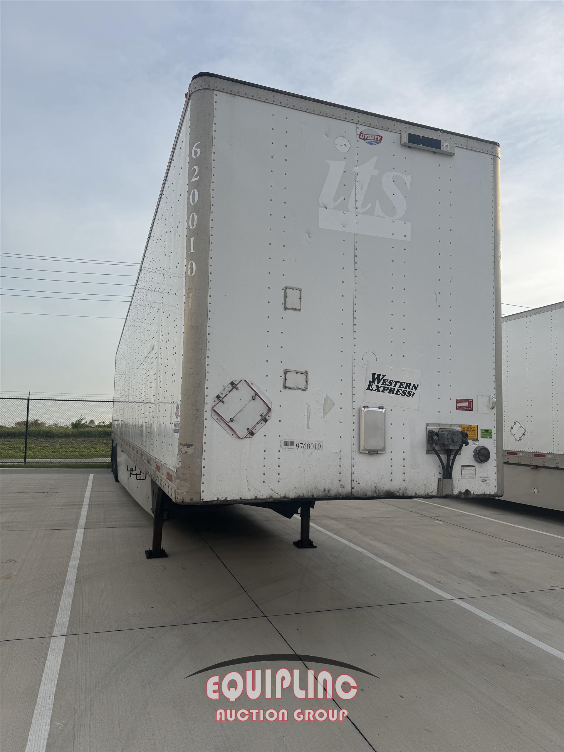 2010 UTILITY 53X102 DRY VAN TRAILER