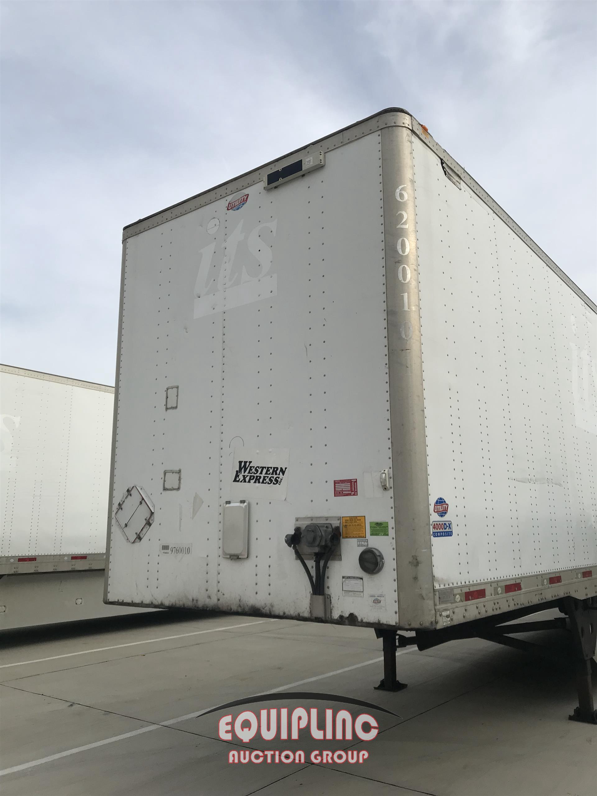 2010 UTILITY 53X102 DRY VAN TRAILER