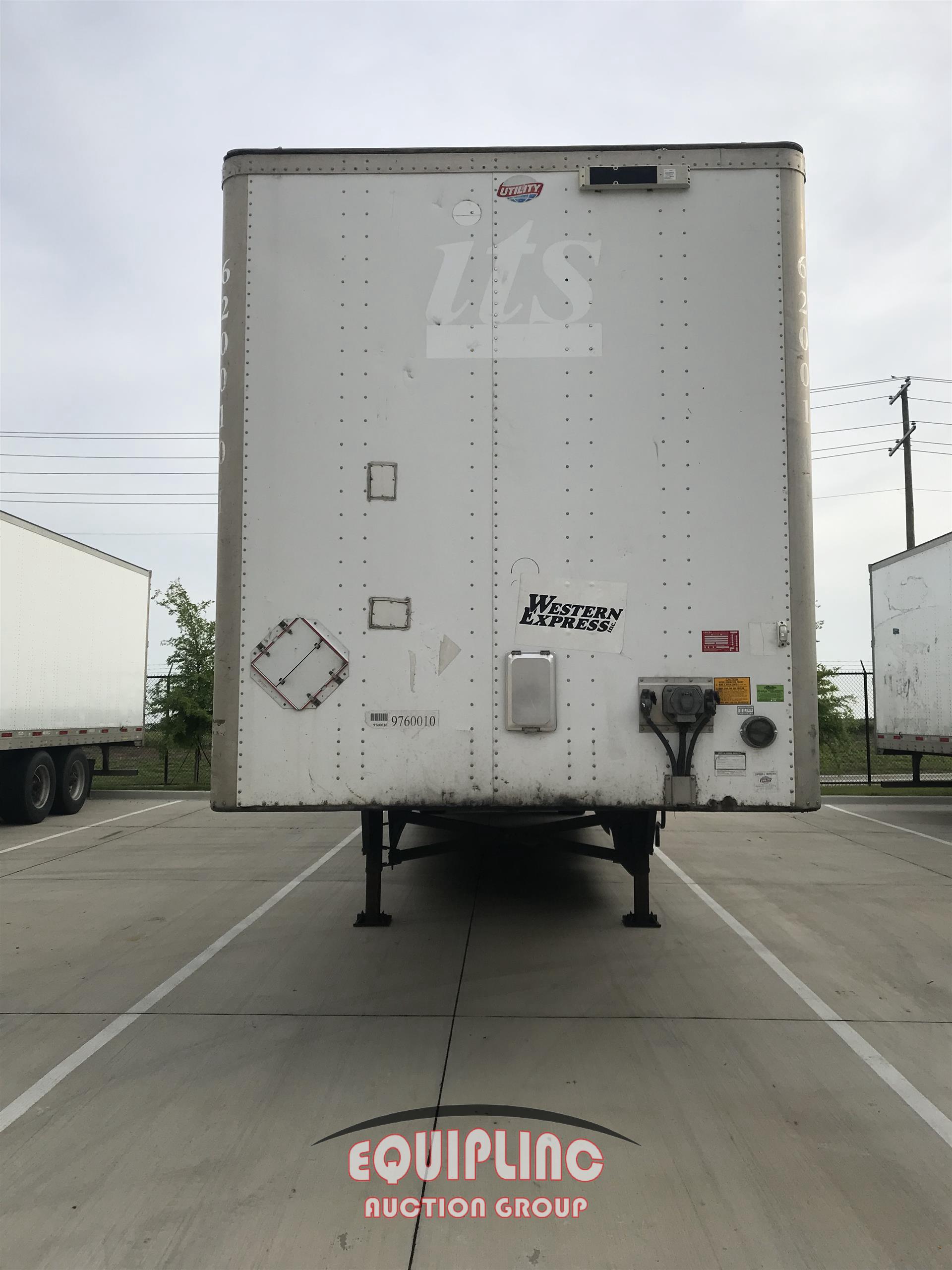 2010 UTILITY 53X102 DRY VAN TRAILER