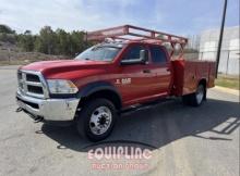 2017 RAM 5500HD CREW CAB UTILITY TRUCK