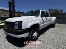 2007 CHEVROLET 3500HD 4x4 DUALLY PICKUP TRUCK