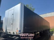 2014 EAST MFG 48' FLAT BED CONESTOGA / CURTAIN SIDE