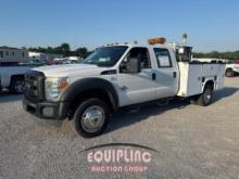 2011 FORD F550 CREW CAB