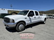1999 FORD SUPER DUTY F350 XLT DUALLY PICK UP TRUCK