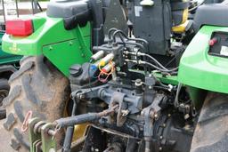3/4 front view of John Deere 5320