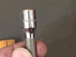 Snap-on TMXK140 1/4" Drive 14" Knurled Extension Bar 6pcs