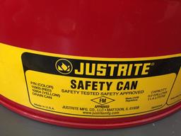Justrite No.10903 3 Gallon Drain Can Safety Can