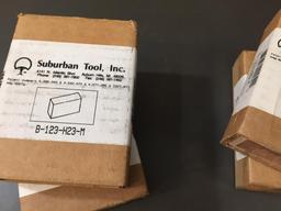 Suburban Tool Precision Tri-Blocks Gauge Block Set B-123-H23-M 8pcs