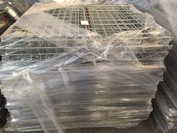 Pallet of Pallet Shelving Shelf Wire Racks approx 38pcs