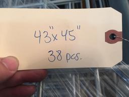 Pallet of Pallet Shelving Shelf Wire Racks approx 38pcs