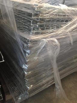 Pallet of Pallet Shelving Shelf Wire Racks approx 38pcs
