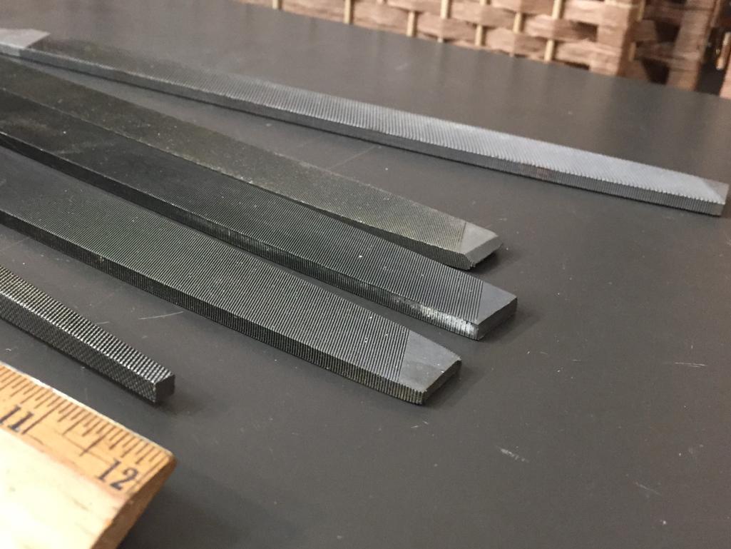 Flat & Square Files 5pcs